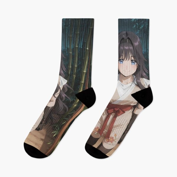 Item preview, Kaoruko Waguri Bamboo Path Fragrant Flower Blooms Dignity Anime designed and sold by Priestoo.