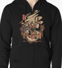 Ramen Poolparty Hoodie mit Reißverschluss