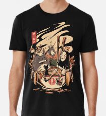Camiseta premium para hombre Fiesta en la piscina Ramen