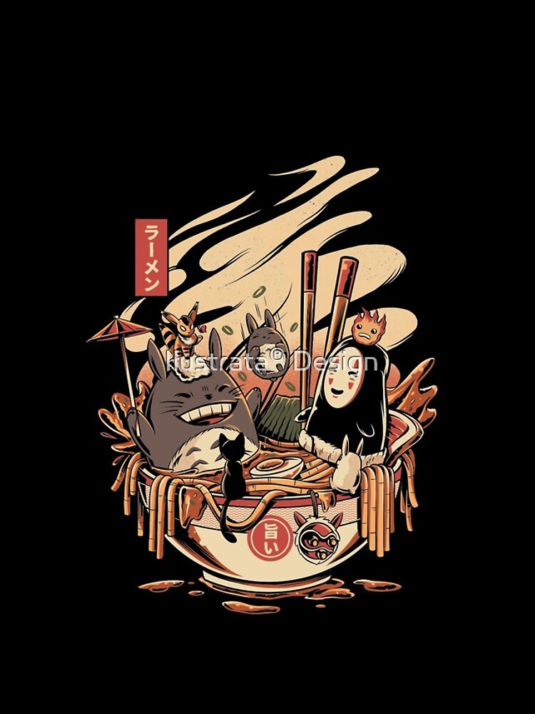 Ramen pool party by ilustrata