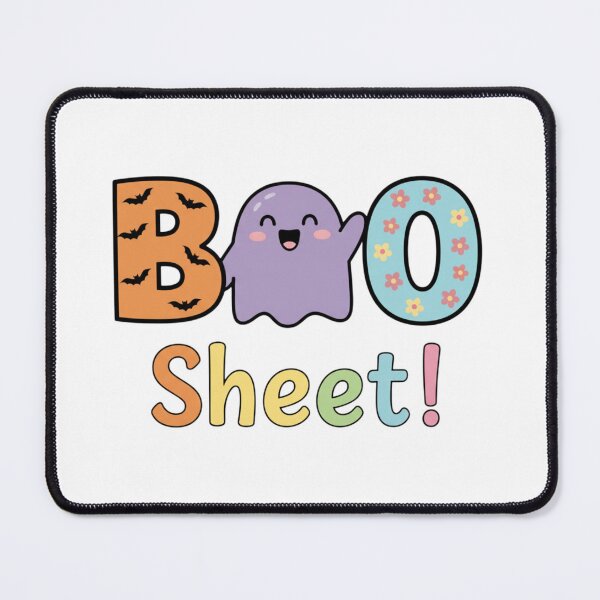 Item preview, Funny Ghost Pun "Boo Sheet!" for Halloween designed and sold by RocknCat.