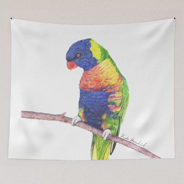 Item preview, Rainbow lorikeet designed and sold by KateHendrick.