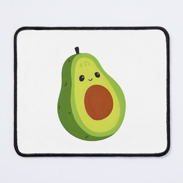 Item preview, Kawaii Smiling Avocado - Cute Cartoon Design designed and sold by OsasChild.