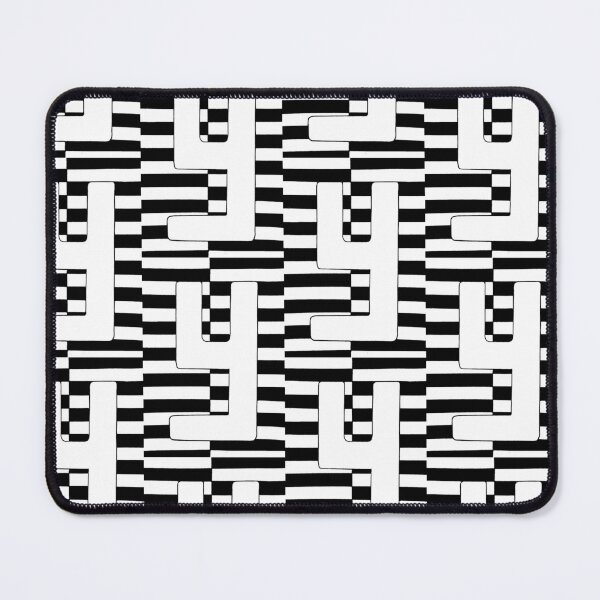Item preview, Black and White Geometric Letter Y Art designed and sold by GTeoArt.