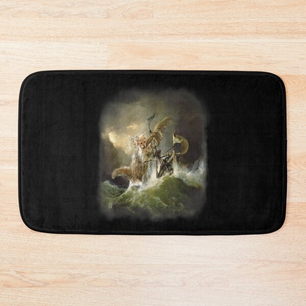 Item preview, Funny Cat Shirt, Cat Sea Monster Tshirt, Cat Lover designed and sold by ReubenKreiger.