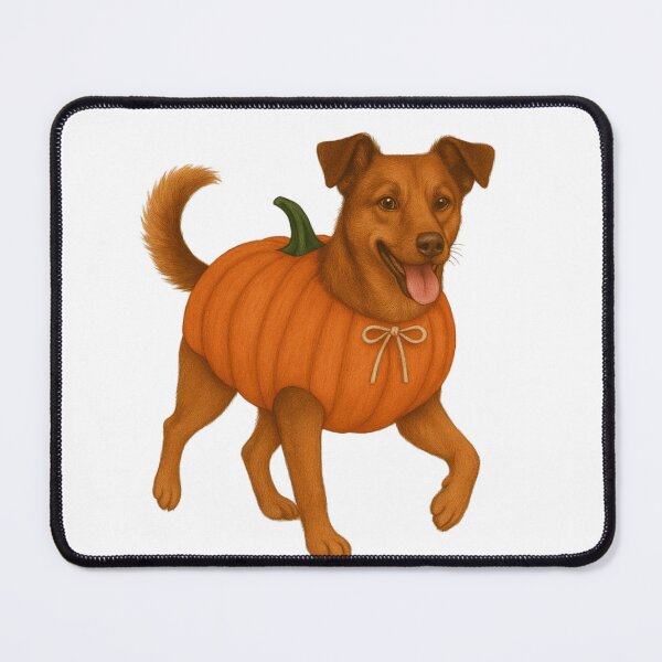 Item preview, Austrian Pinscher in Pumpkin Costume – Cute Halloween Autumn Design designed and sold by GoodyPaws.