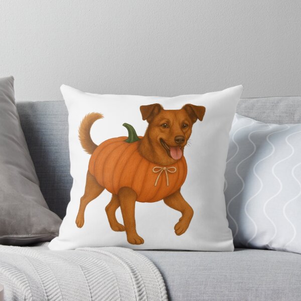 Item preview, Austrian Pinscher in Pumpkin Costume – Cute Halloween Autumn Design designed and sold by GoodyPaws.