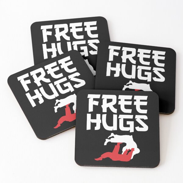 Item preview, Funny Free Hugs BJJ Jiu-Jitsu Takedown Jiu Jitsu designed and sold by ReubenKreiger.