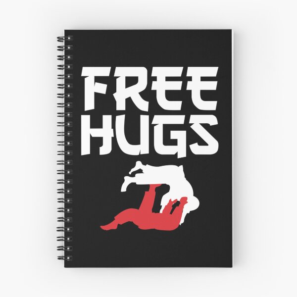 Item preview, Funny Free Hugs BJJ Jiu-Jitsu Takedown Jiu Jitsu designed and sold by ReubenKreiger.