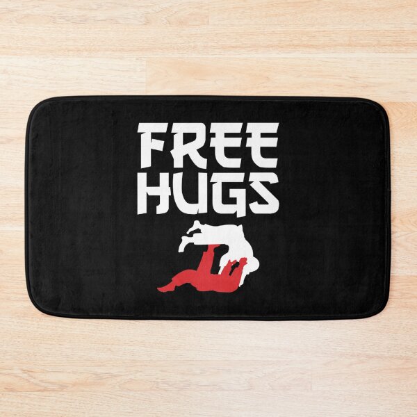 Item preview, Funny Free Hugs BJJ Jiu-Jitsu Takedown Jiu Jitsu designed and sold by ReubenKreiger.