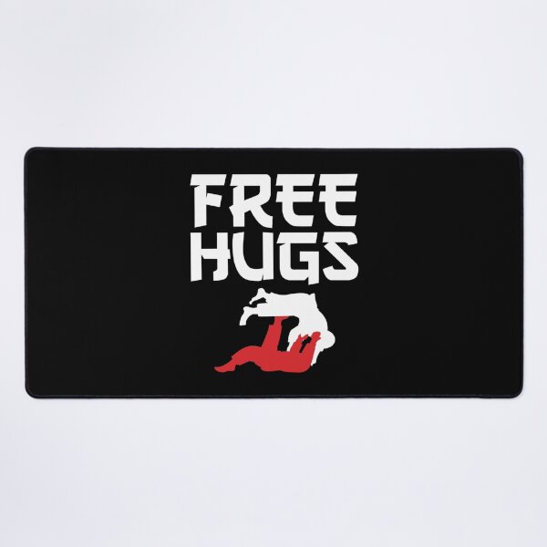 Item preview, Funny Free Hugs BJJ Jiu-Jitsu Takedown Jiu Jitsu designed and sold by ReubenKreiger.