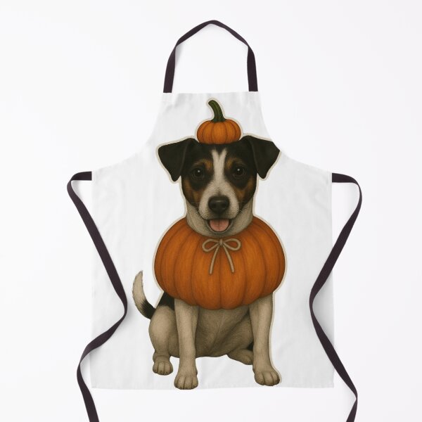 Item preview, Danish-Swedish Farmdog in Pumpkin Costume – Cute Halloween Autumn Design designed and sold by GoodyPaws.