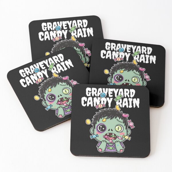 Item preview, GRAVEYARD CANDY RAIN - ZOMBIE HALLOWEEN designed and sold by KEF Custom.