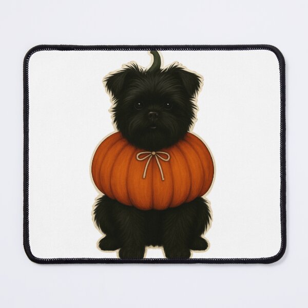 Item preview, Affenpinscher in Pumpkin Costume – Cute Halloween Autumn Design designed and sold by GoodyPaws.