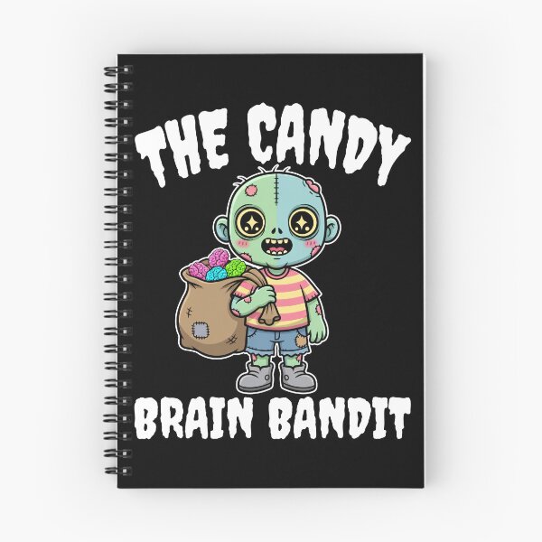 Item preview, THE CANDY BRAIN BANDIT - ZOMBIE HALLOWEEN designed and sold by KEF Custom.