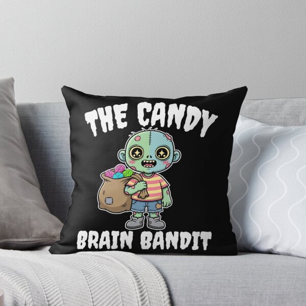Item preview, THE CANDY BRAIN BANDIT - ZOMBIE HALLOWEEN designed and sold by KEF Custom.