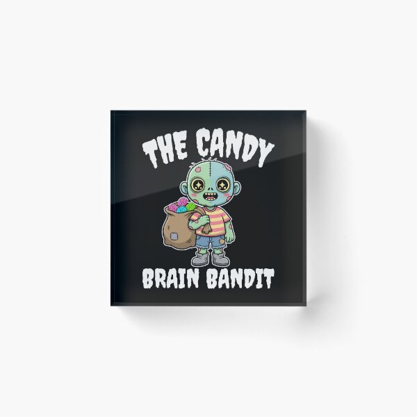 Item preview, THE CANDY BRAIN BANDIT - ZOMBIE HALLOWEEN designed and sold by KEF Custom.