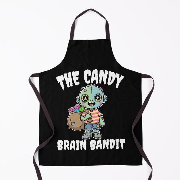 Item preview, THE CANDY BRAIN BANDIT - ZOMBIE HALLOWEEN designed and sold by KEF Custom.