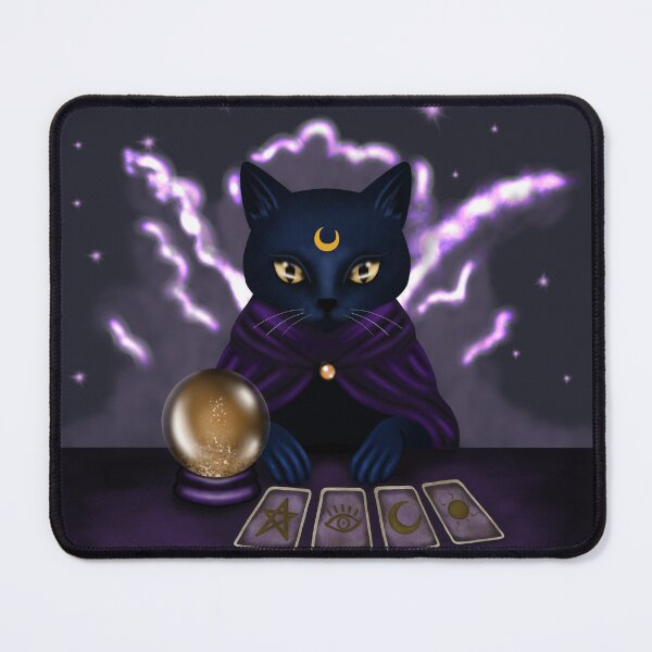 Item preview, The Cat: Fortune Meow Teller designed and sold by ellealsopaints.