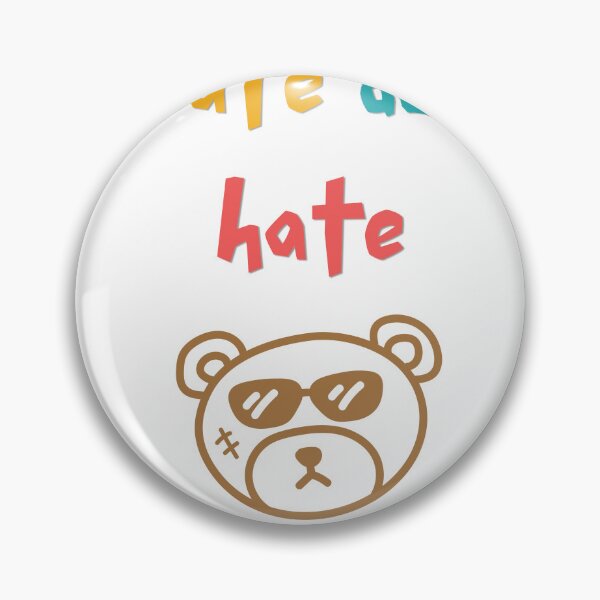Item preview, Create Don’t Hate – Cool Bear Streetwear Quote designed and sold by DarLenn..