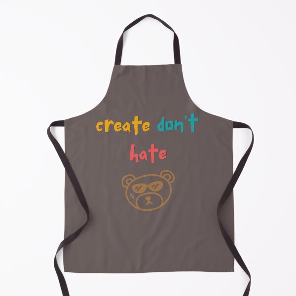 Item preview, Create Don’t Hate – Cool Bear Streetwear Quote designed and sold by DarLenn..