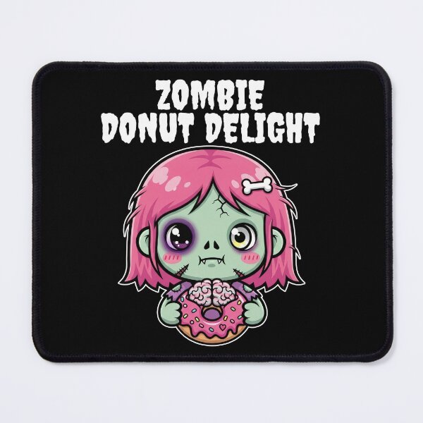 Item preview, ZOMBIE DONUT DELIGHT - ZOMBIE HALLOWEEN designed and sold by KEF Custom.