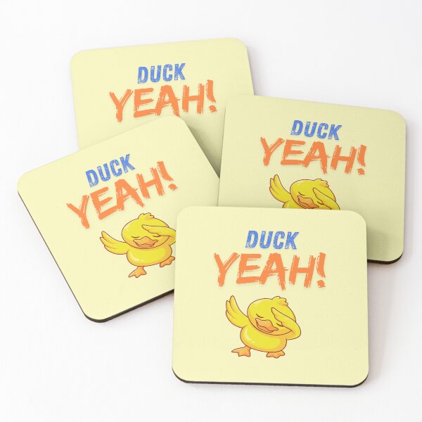 Item preview, Duck Yeah Funny Dabbing Duck Gift – Cute Pun Humor Illustration designed and sold by DarLenn..
