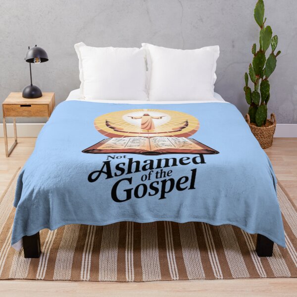 Item preview, Not Ashamed of the Gospel – Bible & Jesus Art designed and sold by Tomasz Siennicki.
