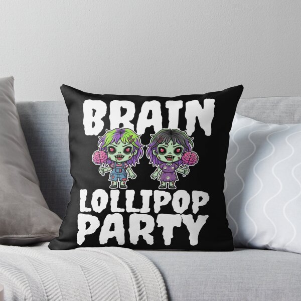 Item preview, BRAIN LOLLIPOP PARTY - ZOMBIE HALLOWEEN designed and sold by KEF Custom.
