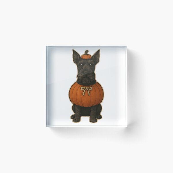 Item preview, Giant Schnauzer in Pumpkin Costume – Cute Halloween Autumn Design designed and sold by GoodyPaws.