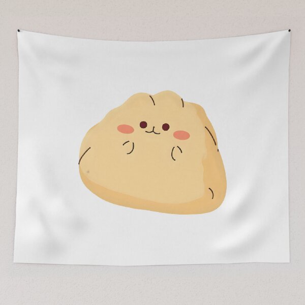 Item preview, Kawaii Chubby Dumpling Sticker | Cute Blushy Cheeks | Adorable Food Art designed and sold by OsasChild.