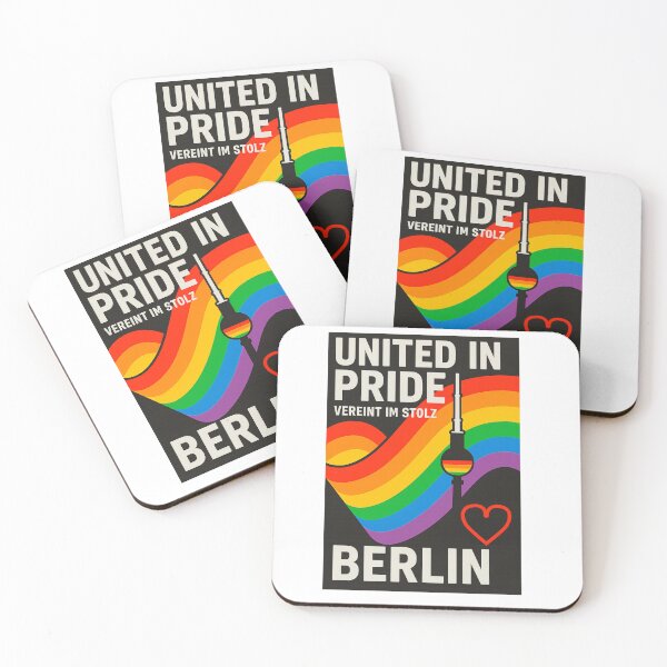 Item preview, United in pride Berlin designed and sold by JETSETPRIDE.