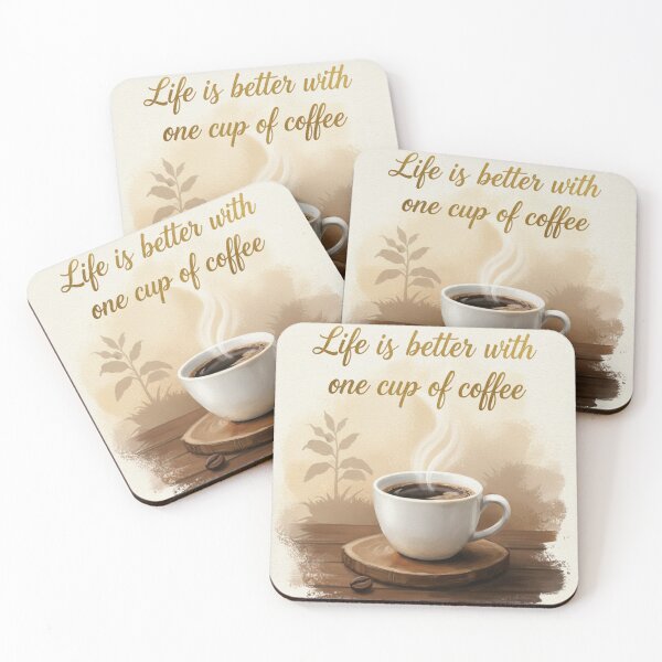Item preview, One Cup, Better Life... designed and sold by A&V Artist.