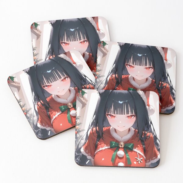 Item preview, Hoshimi Miyabi Zenless Zone Zero Anime Girl Christmas Holiday Glow designed and sold by Priestoo.
