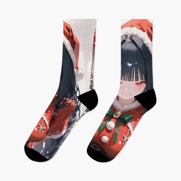 Item preview, Hoshimi Miyabi Zenless Zone Zero Anime Girl Christmas Holiday Glow designed and sold by Priestoo.