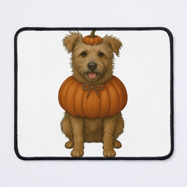 Item preview, Dutch Smoushond in Pumpkin Costume – Cute Halloween Autumn Design designed and sold by GoodyPaws.