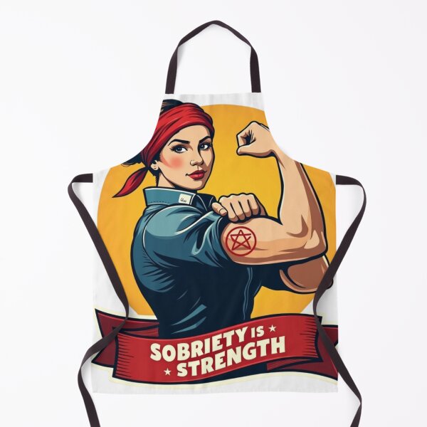Item preview, Sobriety is Strength | Recovery Empowerment Art by SoberSips designed and sold by SoberSips.