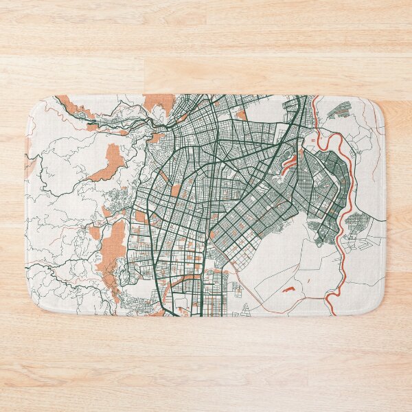 Item preview, Cali City Map of Colombia - Bohemian designed and sold by deMAP.