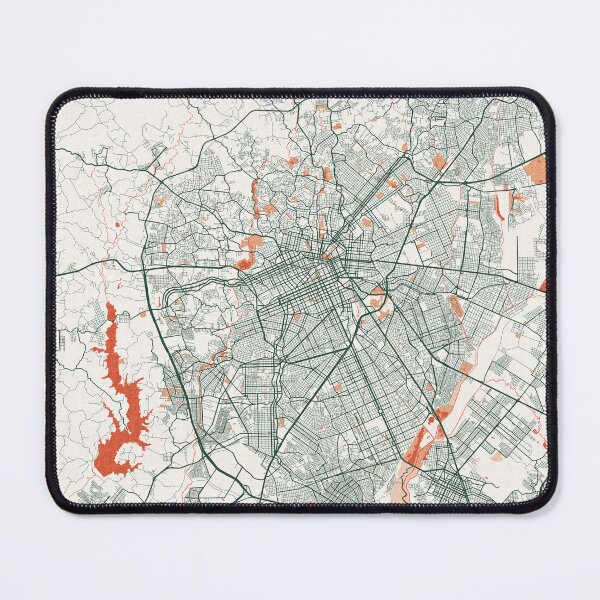 Item preview, Curitiba City Map of Paraná, Brazil - Bohemian designed and sold by deMAP.