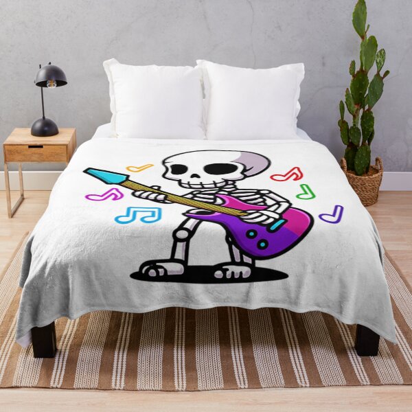 Item preview, Funny Skeleton With Guitar designed and sold by KarelleCummings.