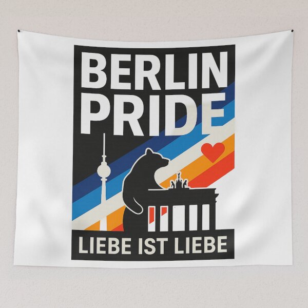 Item preview, pride Berlin designed and sold by JETSETPRIDE.