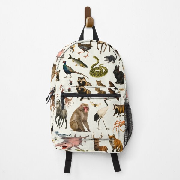 Item preview, Animals of Japan Retro Illustration Wildlife Chart designed and sold by kakarikihill.