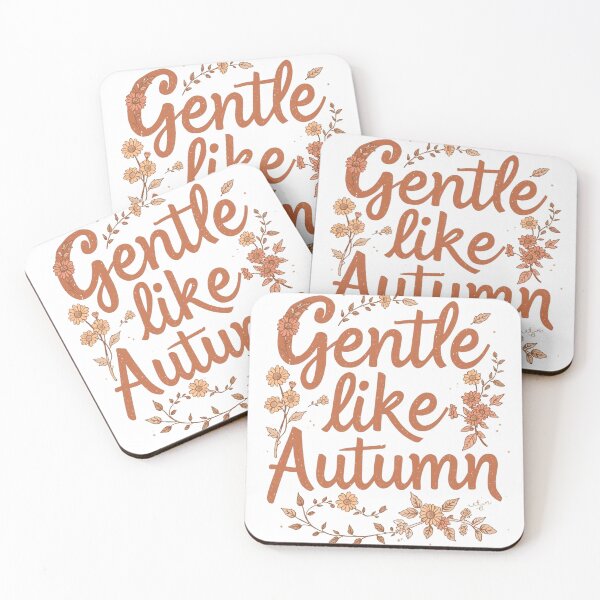 Item preview, Gentle like Autumn cosy seasonal floral art designed and sold by Monascreativeempire.
