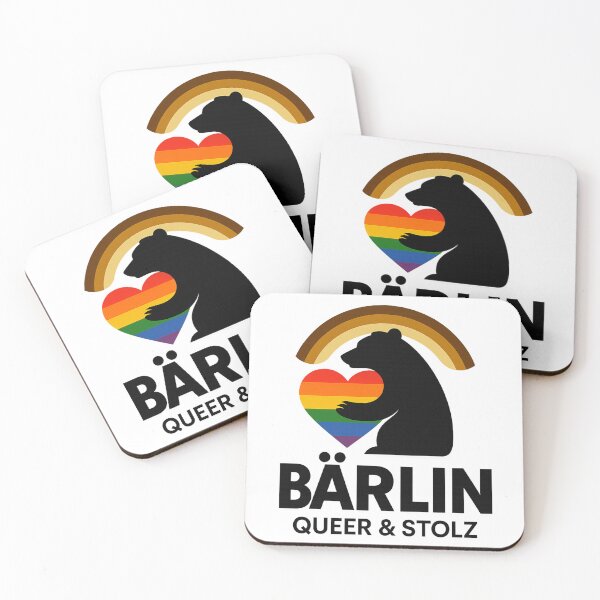 Item preview, pride Berlin bears designed and sold by JETSETPRIDE.