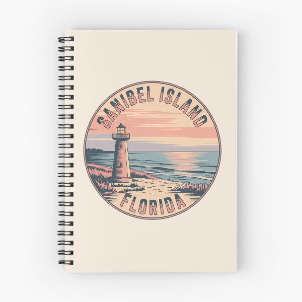 Item preview, Retro Sanibel Island Florida Sticker designed and sold by Horizon Tales.