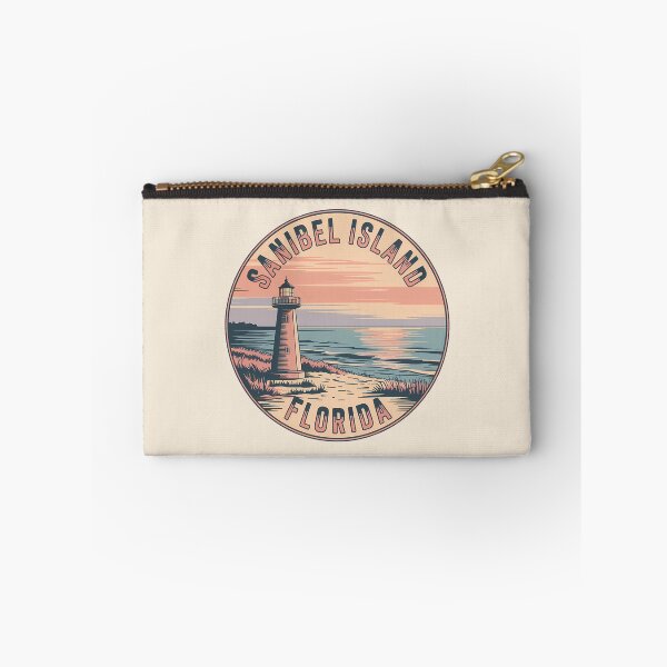 Item preview, Retro Sanibel Island Florida Sticker designed and sold by Horizon Tales.