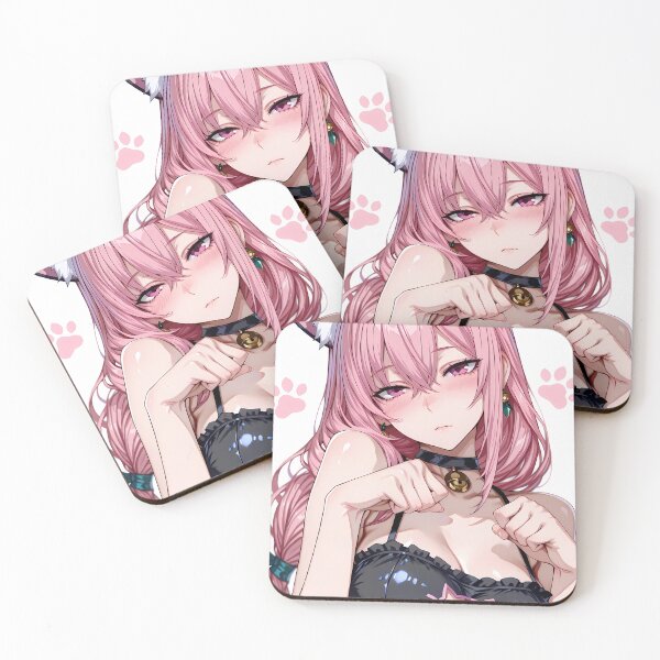 Item preview, Tsukishiro Yanagi Neko Cute Kawaii Pastel Dreamy Zenless Zone Zero Waifu designed and sold by Priestoo.