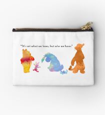 Quote Inspired Silhouette Studio Pouch