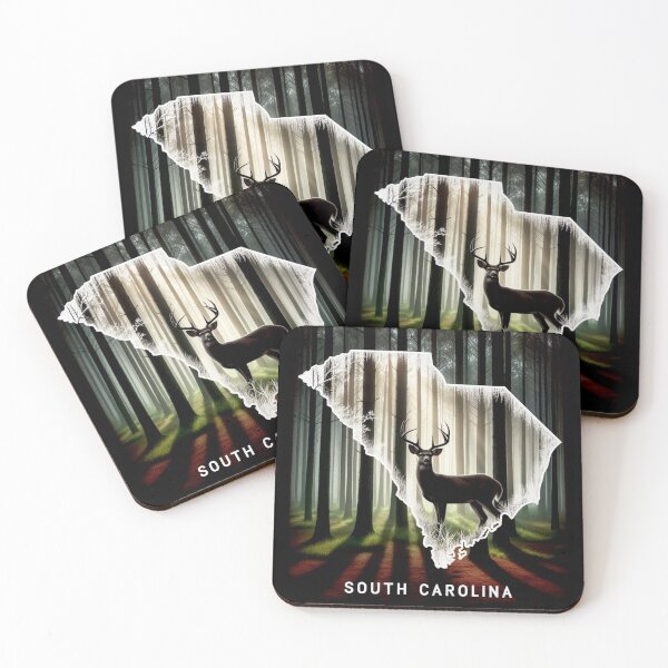 Item preview, South Carolina White-Tailed Deer  designed and sold by CornerStone57.