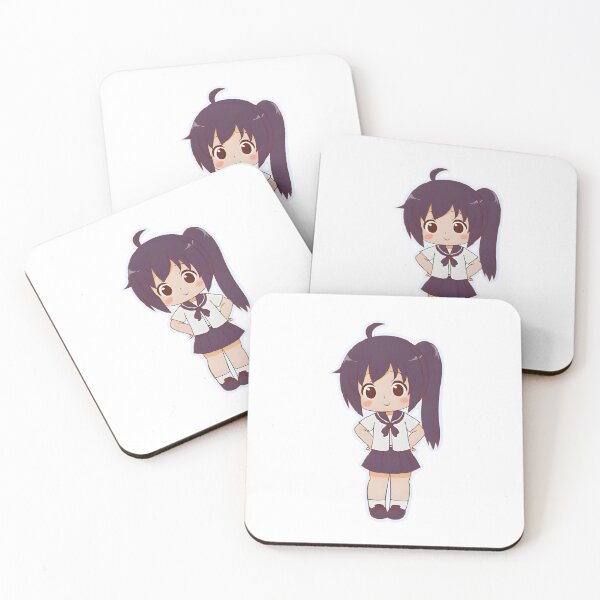 Item preview, Kawaii Japanese Girl | Black Hair & School Uniform designed and sold by OsasChild.